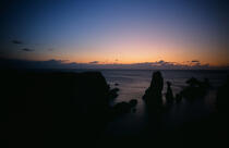 Les aiguilles de Port-Coton. © Philip Plisson / Plisson La Trinité / AA01693 - Photo Galleries - Light