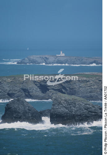 La Pointe des poulains à Bell-Ile en mer. - © Philip Plisson / Plisson La Trinité / AA01702 - Photo Galleries - Morbihan