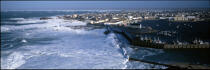 Mer agitée à Saint-Guénolé. © Guillaume Plisson / Plisson La Trinité / AA01745 - Nos reportages photos - Panoramique horizontal