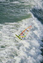 Windsurf à Quiberon. © Guillaume Plisson / Plisson La Trinité / AA01838 - Nos reportages photos - Sport nautique