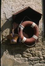 Bouée de sauvetage. © Philip Plisson / Plisson La Trinité / AA01881 - Photo Galleries - Life-belt