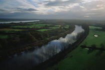 Vue aérienne de la Loire. © Philip Plisson / Plisson La Trinité / AA01909 - Photo Galleries - River [large]