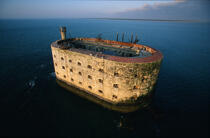 Fort-Boyard. © Philip Plisson / Plisson La Trinité / AA01934 - Nos reportages photos - Fort