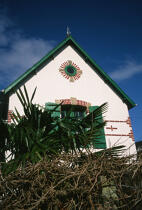 Une maison de la Trinité-sur-mer. © Philip Plisson / Plisson La Trinité / AA01944 - Photo Galleries - Leaves