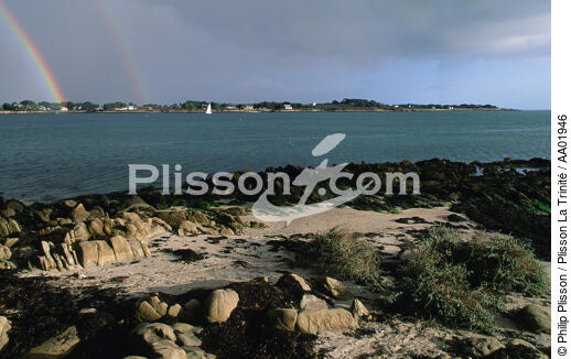 Ciel de grain sur la Trinité-sur-mer. - © Philip Plisson / Plisson La Trinité / AA01946 - Photo Galleries - Rainbow