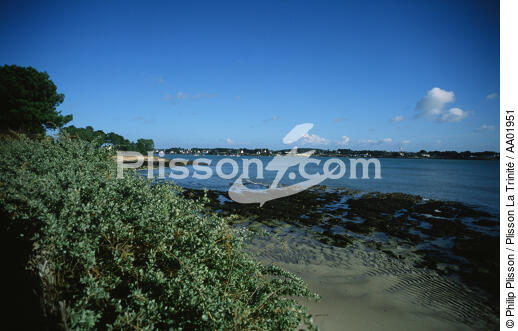 Plage de la Tirinité-sur-mer. - © Philip Plisson / Plisson La Trinité / AA01951 - Photo Galleries - Beach