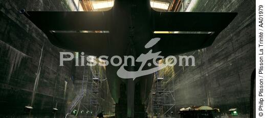 Nuclear submarine, Long Island. - © Philip Plisson / Plisson La Trinité / AA01979 - Photo Galleries - 16/9 horizontal