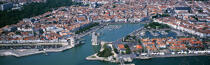 Vue aérienne de La Rochelle. © Philip Plisson / Plisson La Trinité / AA01980 - Nos reportages photos - Tour