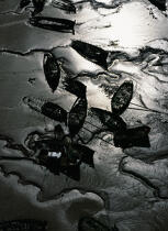 Les épaves du Blavet. © Philip Plisson / Plisson La Trinité / AA01985 - Photo Galleries - Hydrology