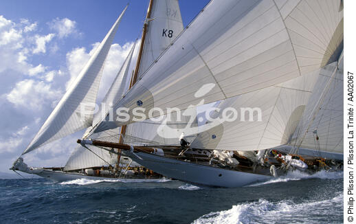 Luffing Match. - © Philip Plisson / Plisson La Trinité / AA02067 - Photo Galleries - Close to the wind