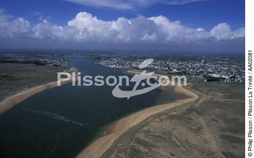 Vue d'Etel et de ses plages. - © Philip Plisson / Plisson La Trinité / AA02081 - Photo Galleries - Hydrology