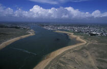 Vue d'Etel et de ses plages. © Philip Plisson / Plisson La Trinité / AA02081 - Photo Galleries - Hydrology
