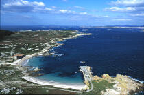 Plage des îles Salvora. © Philip Plisson / Plisson La Trinité / AA02110 - Photo Galleries - Island [Galicia]