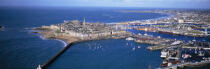 Le phare le Môle des Noires à St-Malo. © Philip Plisson / Plisson La Trinité / AA02159 - Nos reportages photos - Phare [35]