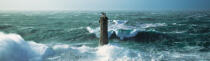 Tempête sur le phare de Nividic. © Guillaume Plisson / Plisson La Trinité / AA02194 - Nos reportages photos - Tempête