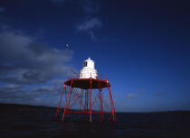 Phare à Cobh. © Philip Plisson / Plisson La Trinité / AA02279 - Photo Galleries - Lighthouse [Ire]