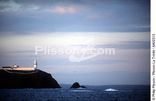 Phare de Galley Head, sur la côte sud. - © Philip Plisson / Plisson La Trinité / AA02313 - Photo Galleries - Irish Lighthouses