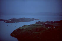 Crookhaven le soir. © Philip Plisson / Plisson La Trinité / AA02324 - Nos reportages photos - Irlande, l'île verte
