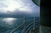 Paysage de mer et Fastnet. © Philip Plisson / Plisson La Trinité / AA02337 - Nos reportages photos - Mer