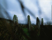 Mégalithes dans un paysage irlandais. © Philip Plisson / Plisson La Trinité / AA02360 - Photo Galleries - Construction/Building