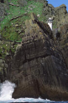 Phare de Skellig. © Philip Plisson / Pêcheur d’Images / AA02400 - Nos reportages photos - Phares Irlande