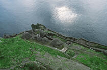 Skellig Michael en Irlande. © Philip Plisson / Plisson La Trinité / AA02403 - Photo Galleries - Island [Ire]