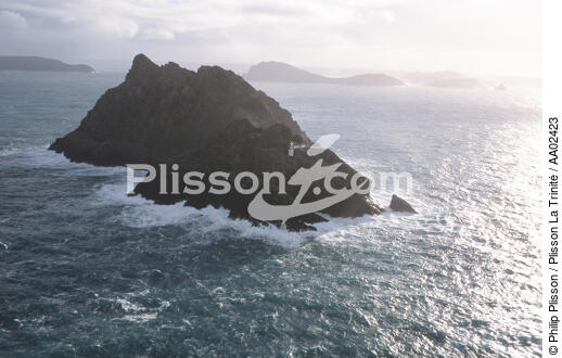Phare sur Inishtearagh, île de l'archipel des Blasket. - © Philip Plisson / Plisson La Trinité / AA02423 - Photo Galleries - Lighthouse [Ire]