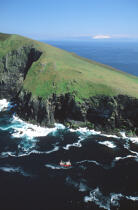 Inishvickillane. © Philip Plisson / Plisson La Trinité / AA02424 - Nos reportages photos - Irlande, l'île verte
