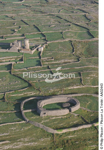 Fort de Dun Eochla, sur les îles d 'Aran. - © Philip Plisson / Plisson La Trinité / AA02443 - Nos reportages photos - Site [Irl]