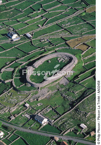 Le fort de Dùn Eochla sur Inishmore - © Philip Plisson / Plisson La Trinité / AA02458 - Nos reportages photos - Fort