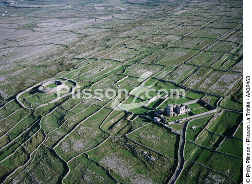 Le fort de Dùn Eochla sur Inishmore - © Philip Plisson / Plisson La Trinité / AA02463 - Nos reportages photos - Inishmore