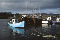 Bateaux de pêche. © Philip Plisson / Plisson La Trinité / AA02518 - Nos reportages photos - Irlande