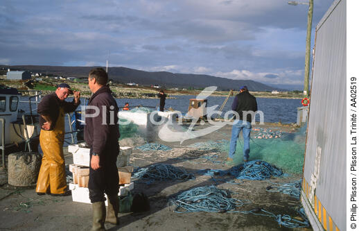 Pêcheur en Irlande. - © Philip Plisson / Plisson La Trinité / AA02519 - Photo Galleries - Fishing nets