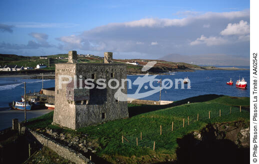 Port de Clare Island. - © Philip Plisson / Plisson La Trinité / AA02542 - Photo Galleries - Clare Island