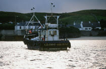 Bateau de pêche de Clare Island. © Philip Plisson / Plisson La Trinité / AA02546 - Nos reportages photos - Irlande