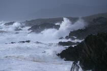 Vagues sur la côte d'Achill Island. © Philip Plisson / Plisson La Trinité / AA02556 - Photo Galleries - Wave
