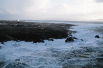 Phare de Tory Island. © Philip Plisson / Plisson La Trinité / AA02603 - Nos reportages photos - Signalisation maritime