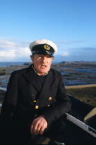 Gardien du phare de Tory Island. © Philip Plisson / Plisson La Trinité / AA02606 - Nos reportages photos - Irlande