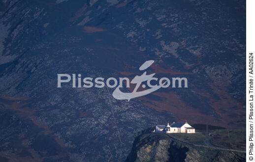Phare de Dunree. - © Philip Plisson / Plisson La Trinité / AA02624 - Nos reportages photos - Montagne
