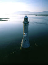 Phare de Haulbowline. © Philip Plisson / Plisson La Trinité / AA02646 - Photo Galleries - Irish Lighthouses