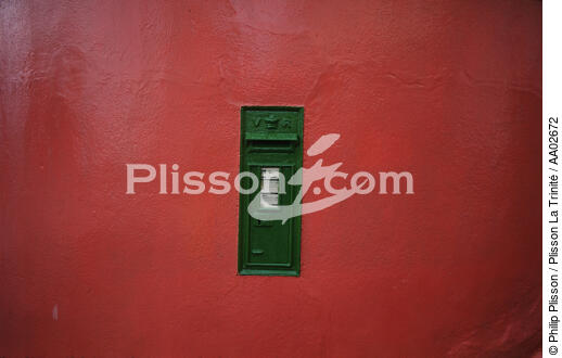 Boite à lettre. - © Philip Plisson / Plisson La Trinité / AA02672 - Photo Galleries - Ireland, the green island