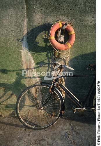 Vélo sur Clare Island. - © Philip Plisson / Plisson La Trinité / AA02679 - Photo Galleries - Island [Ire]