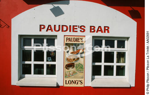 Façade d'un pub à Dingle. - © Philip Plisson / Plisson La Trinité / AA02691 - Photo Galleries - Sign