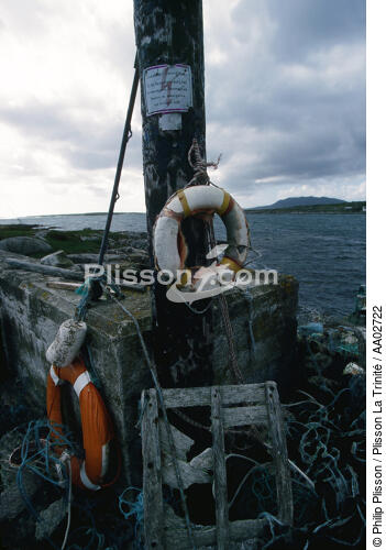 Materiel de pêche. - © Philip Plisson / Plisson La Trinité / AA02722 - Photo Galleries - Elements of boat