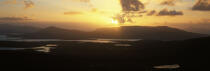 Coucher de soleil sur Achill Island. © Philip Plisson / Plisson La Trinité / AA02754 - Nos reportages photos - Ile [Irl]