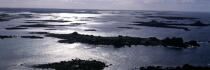 Aber-Wrach vue du phare de l'Ile Vierge. © Philip Plisson / Plisson La Trinité / AA02781 - Nos reportages photos - Phare [29]