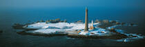 Le phare de l'Ile Vierge. © Philip Plisson / Plisson La Trinité / AA02782 - Nos reportages photos - Ile Vierge [L']