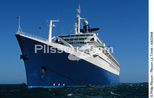 Paquebot Le Norway - © Philip Plisson / Plisson La Trinité / AA02948 - Photo Galleries - Cruise