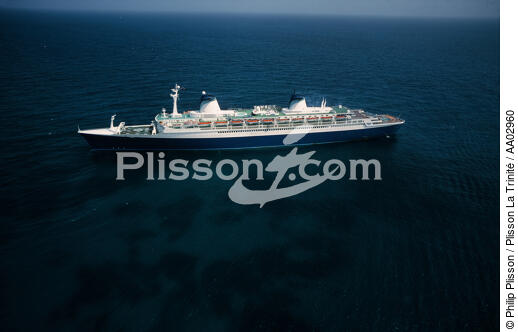 vue aérienne du Norway - © Philip Plisson / Plisson La Trinité / AA02960 - Nos reportages photos - Transport maritime