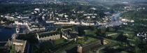 Vue aérienne de Palais (Belle-Ile) © Philip Plisson / Plisson La Trinité / AA03005 - Photo Galleries - Belle-Ile